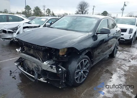 2020 BMW X2 xDrive28I z USA, uszkodzony, nr VIN WBXYJ1C01L5P85575